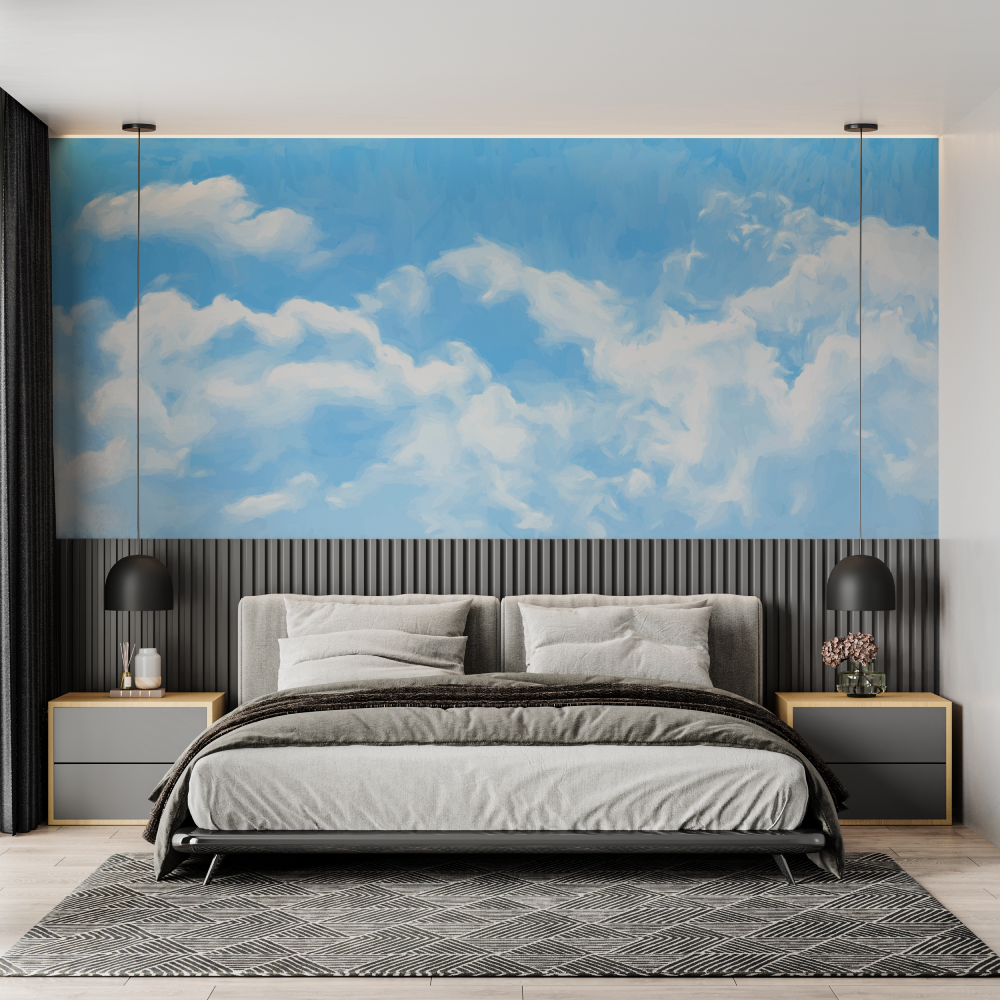 Sky Cloud Mural Wallpaper | Murals Wallpaper
