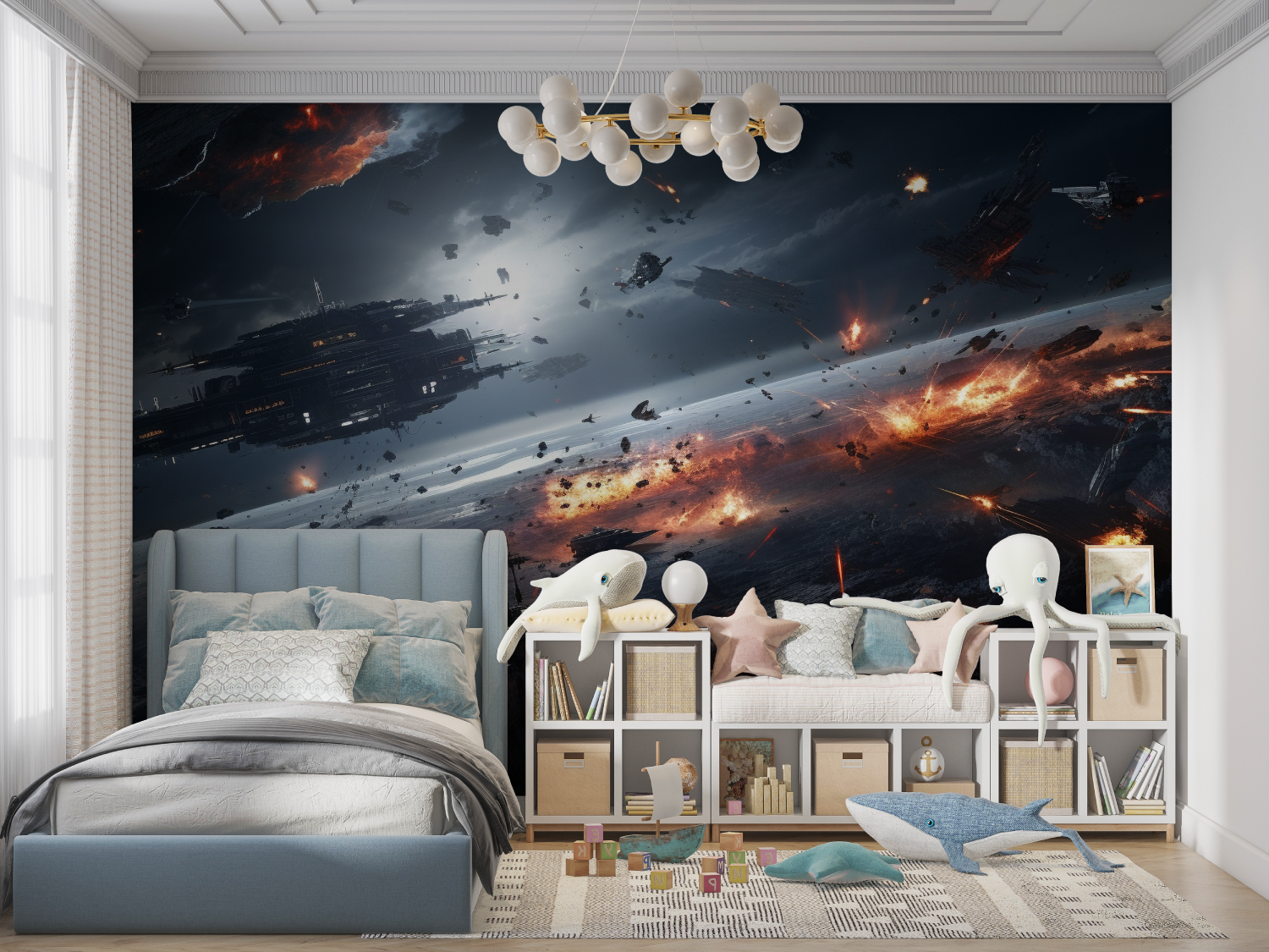 Star Wars Battle Wallpaper | Murals Wallpaper