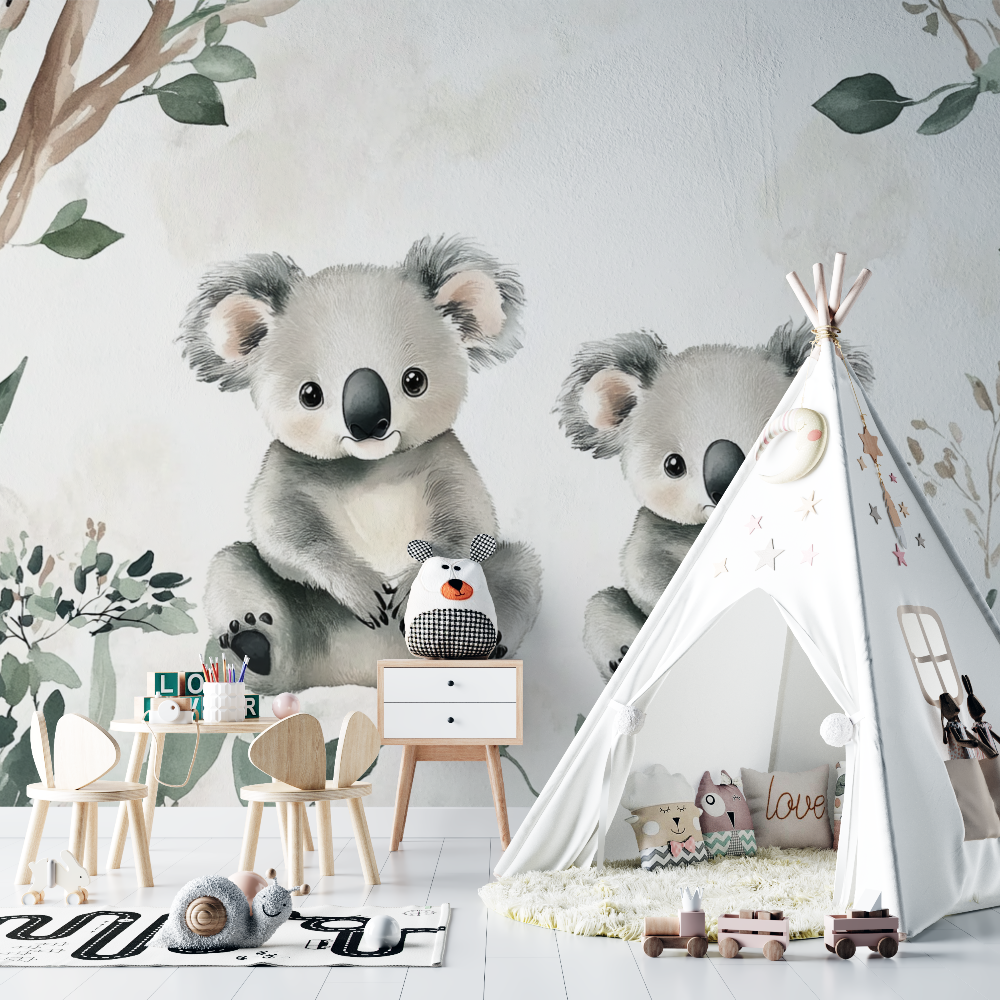 Koala Wallpaper and Snuggle Morning | Murals Wallpaper
