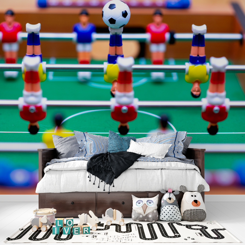 Tischfußball-Hintergrundbild | Wandbild-Hintergrundbild