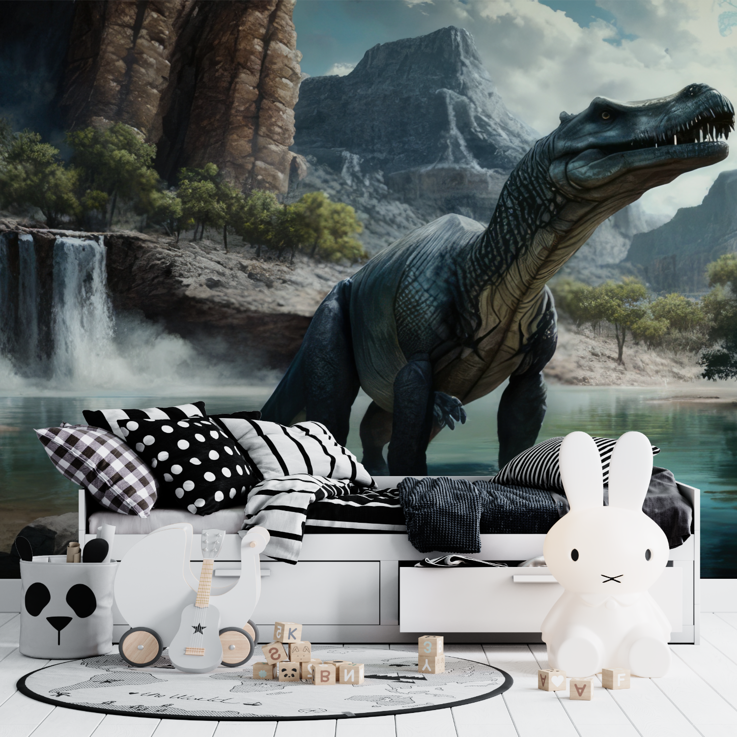 Dinosaur Wallpaper Drawing | Murals Wallpaper