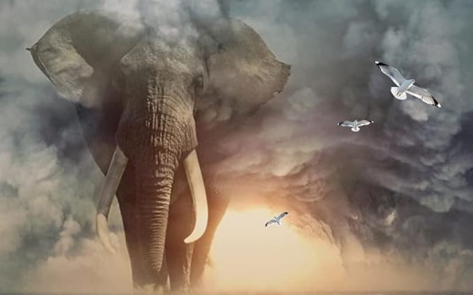 Majestic Elephant Classic Teen Wallpaper | Murals Wallpaper