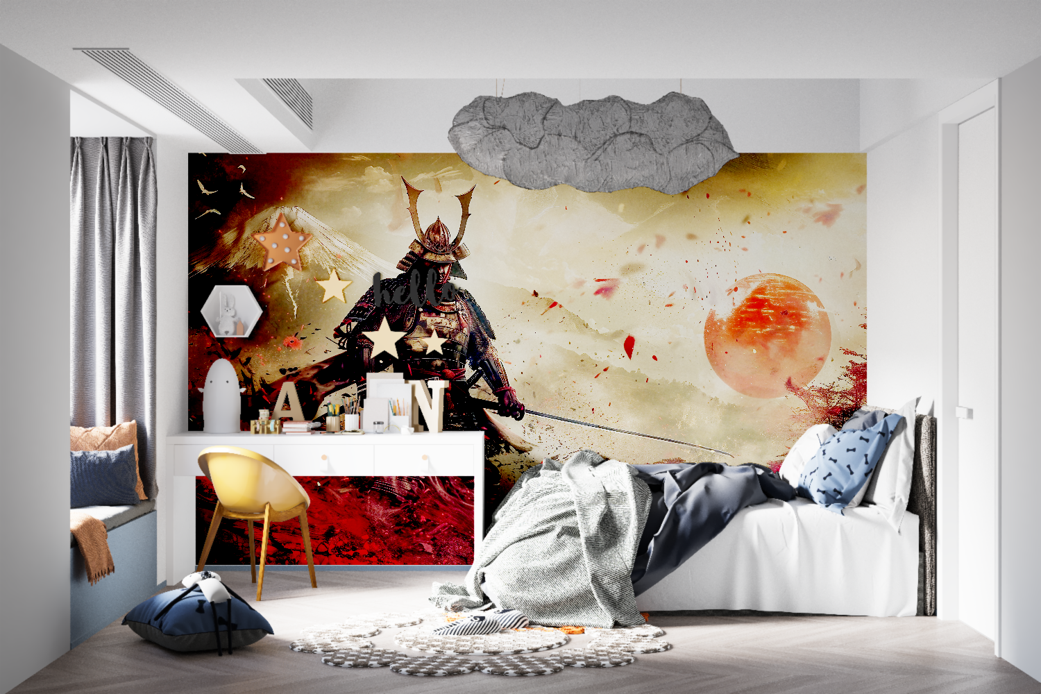 Samurai Warrior Wallpaper | Murals Wallpaper