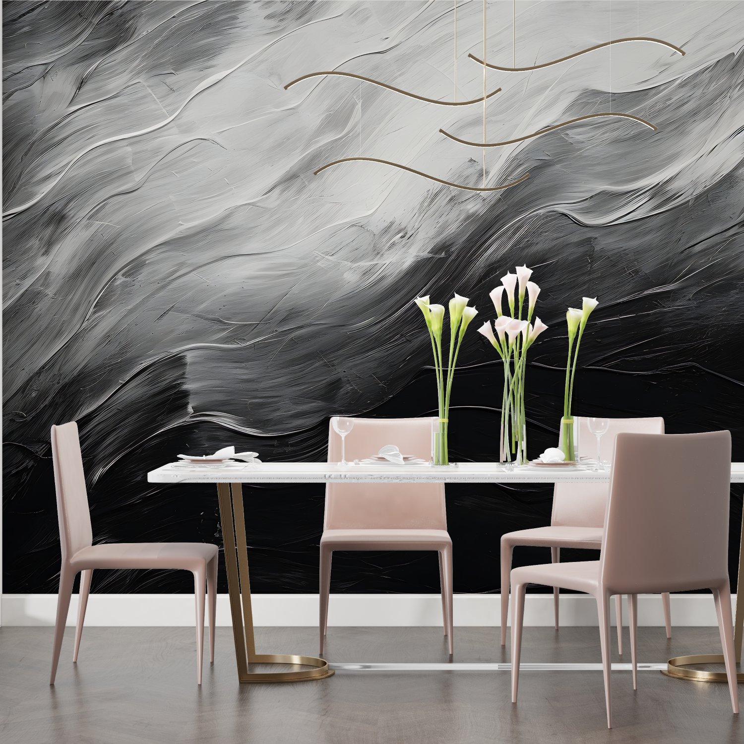 Black and White Cocooning Wallpaper | Murals Wallpaper