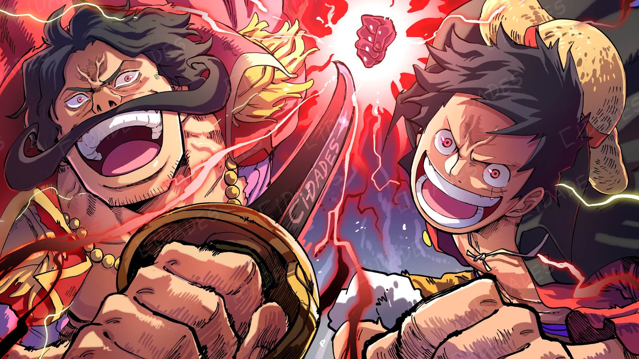 One Piece Roger Pirates Wallpaper | Murals Wallpaper