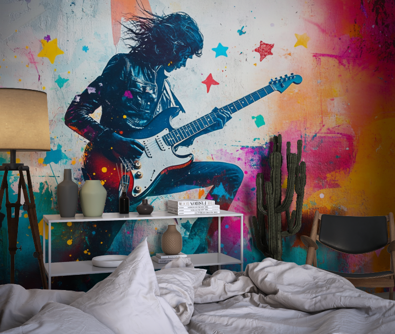 Trendy Girl Wallpaper | Murals Wallpaper