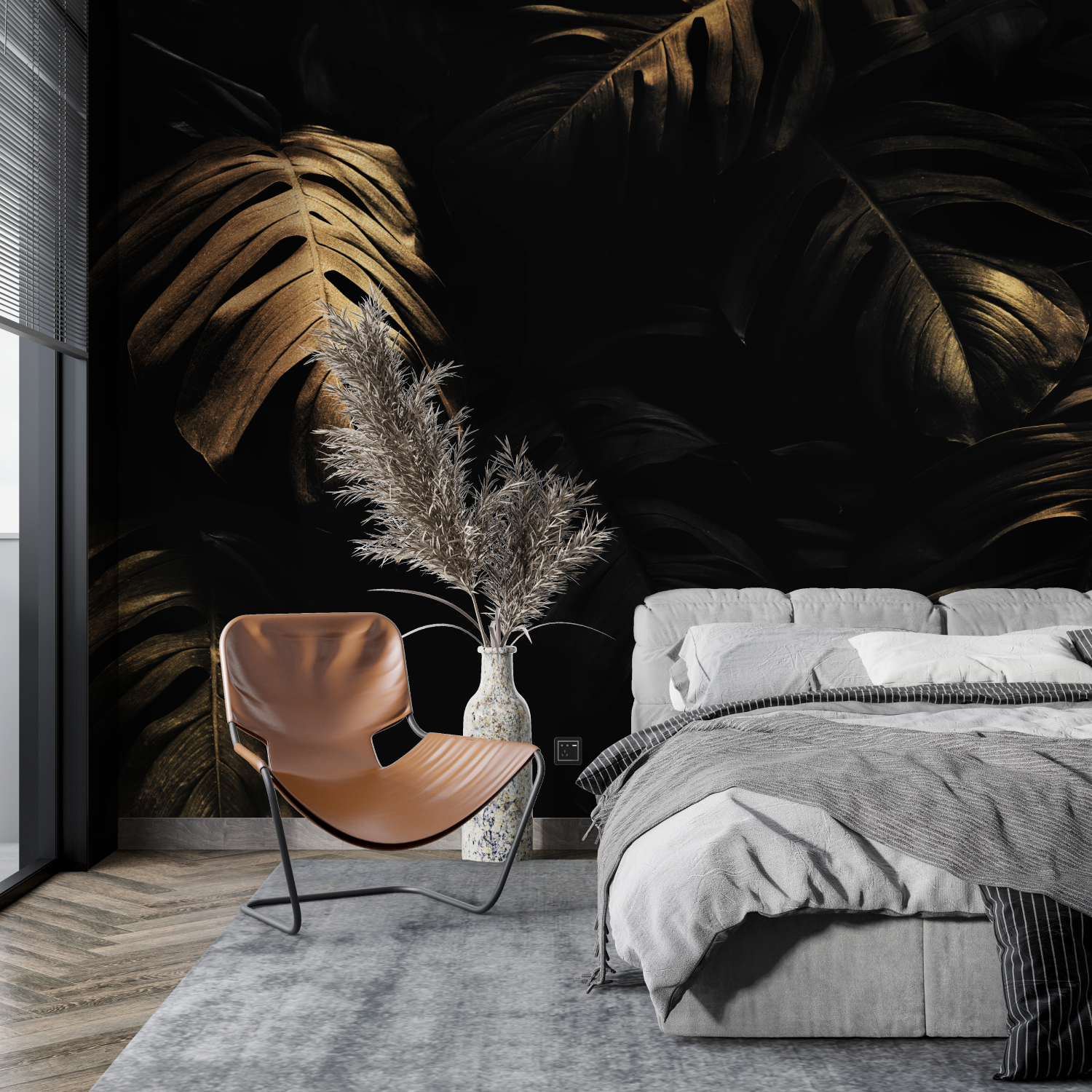 Black and Gold Trend Wallpaper | Murals Wallpaper