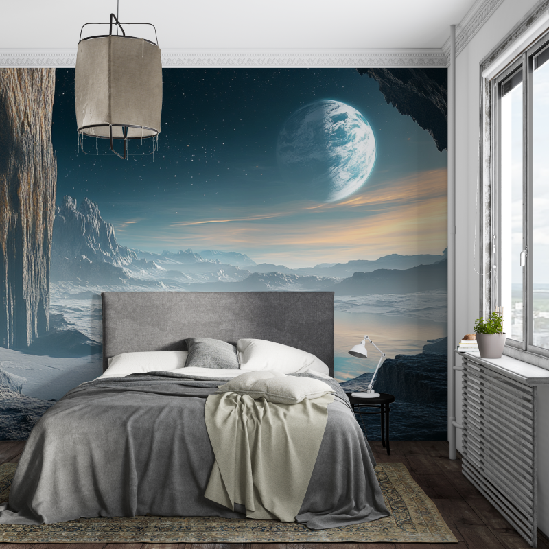 Planet View Wallpaper | Murals Wallpaper