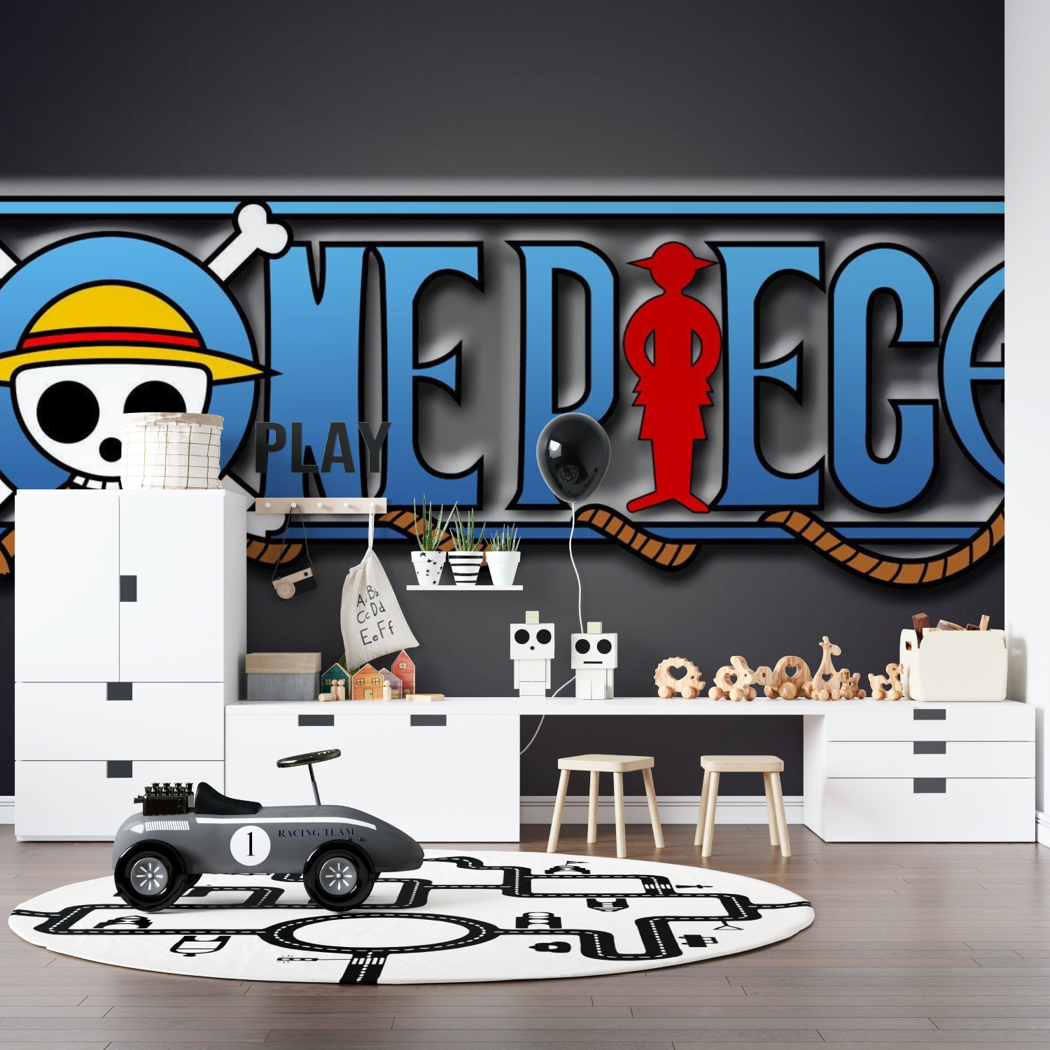 One Piece Logo Wallpaper | Murals Wallpaper