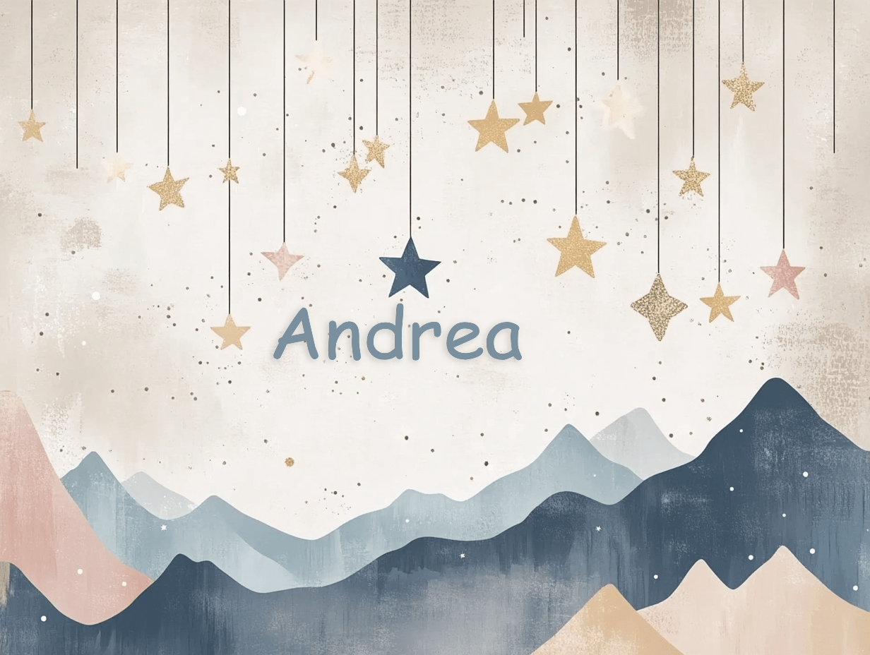 Scandinavian Name Wallpaper | Murals Wallpaper