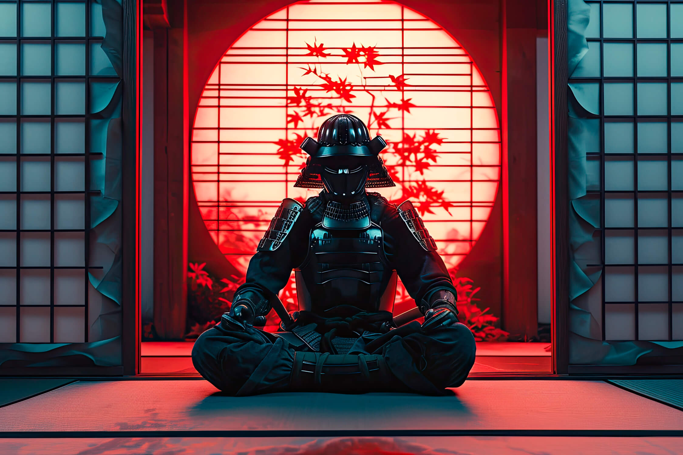 Japanese Samurai Zen Wallpaper | Murals Wallpaper