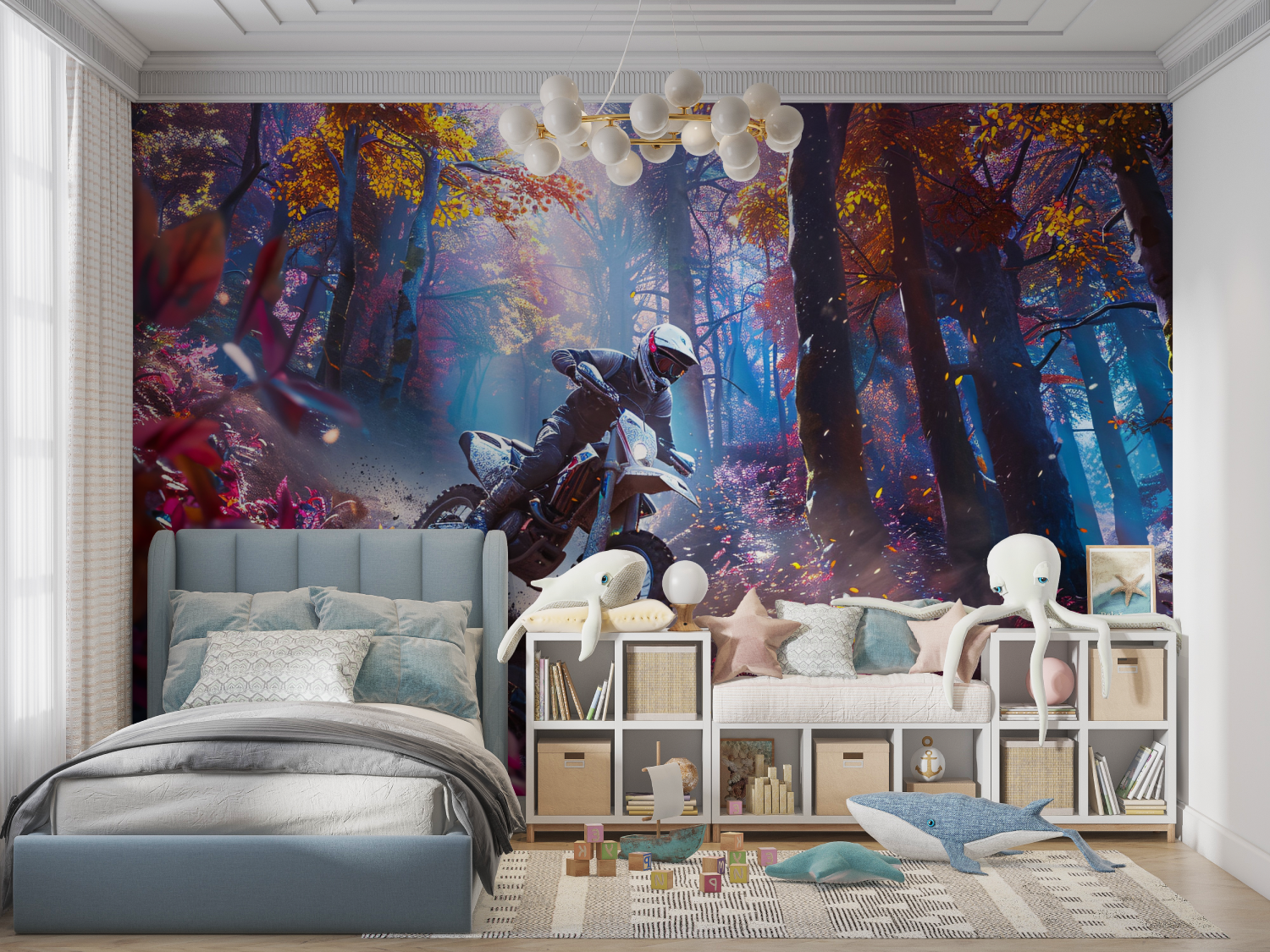 Motorcycle Wallpaper Idea Decor | Murals Wallpaper