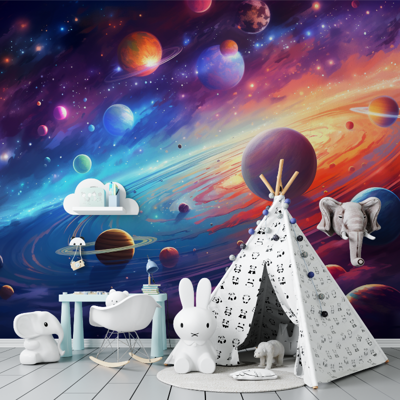 Galaxy Space Wallpaper | Murals Wallpaper