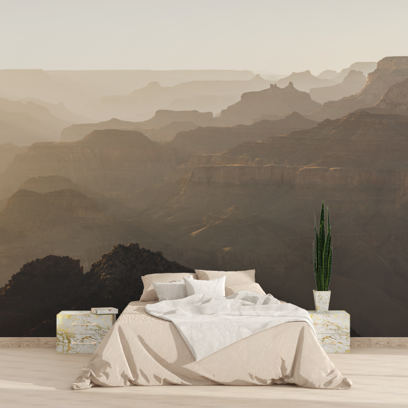 Gemütliche dunkle Tapete | Wandbildtapete