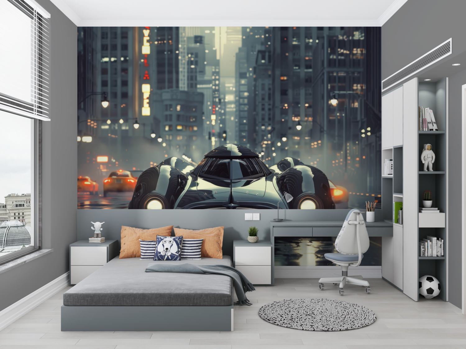 Teen Racing Cars Wallpaper | Murals Wallpaper