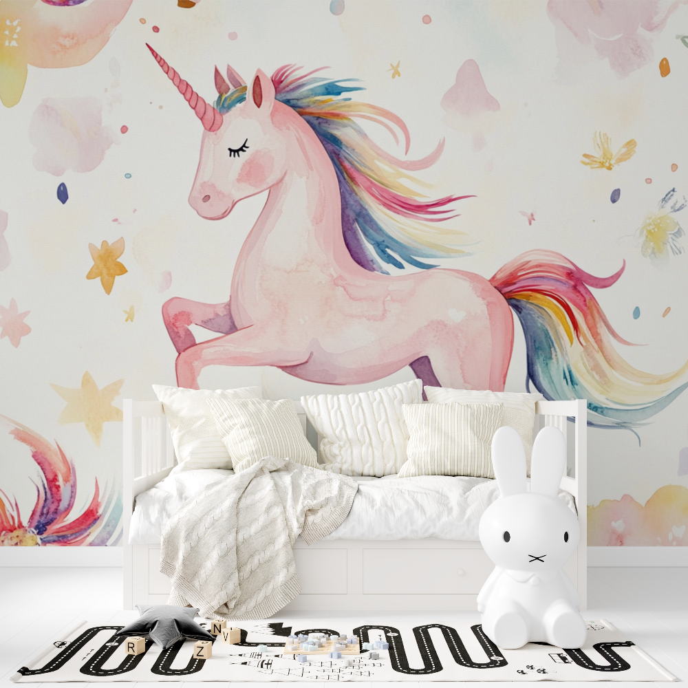 Unicorn Beautiful Ride Wallpaper | Murals Wallpaper