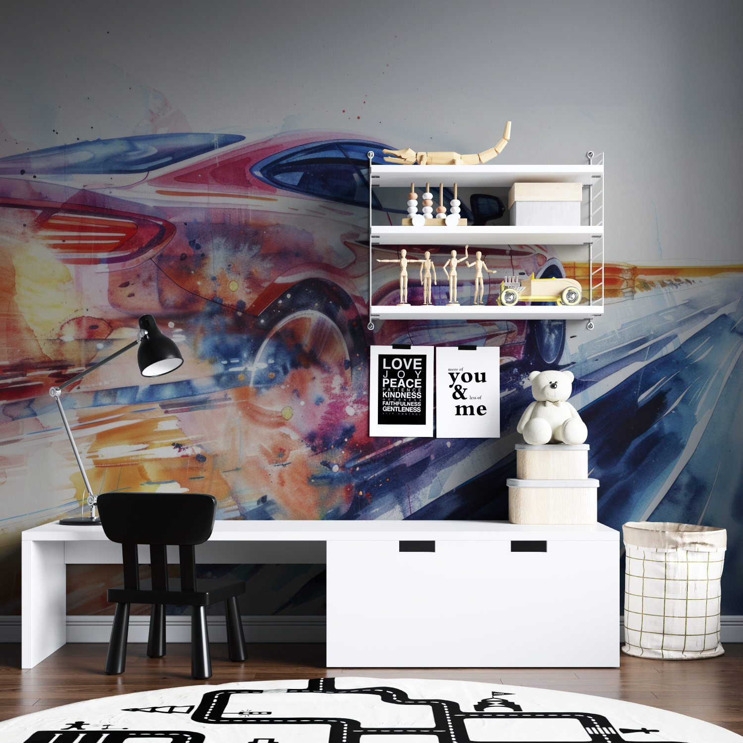 Teen Car Design Wallpaper | Murals Wallpaper