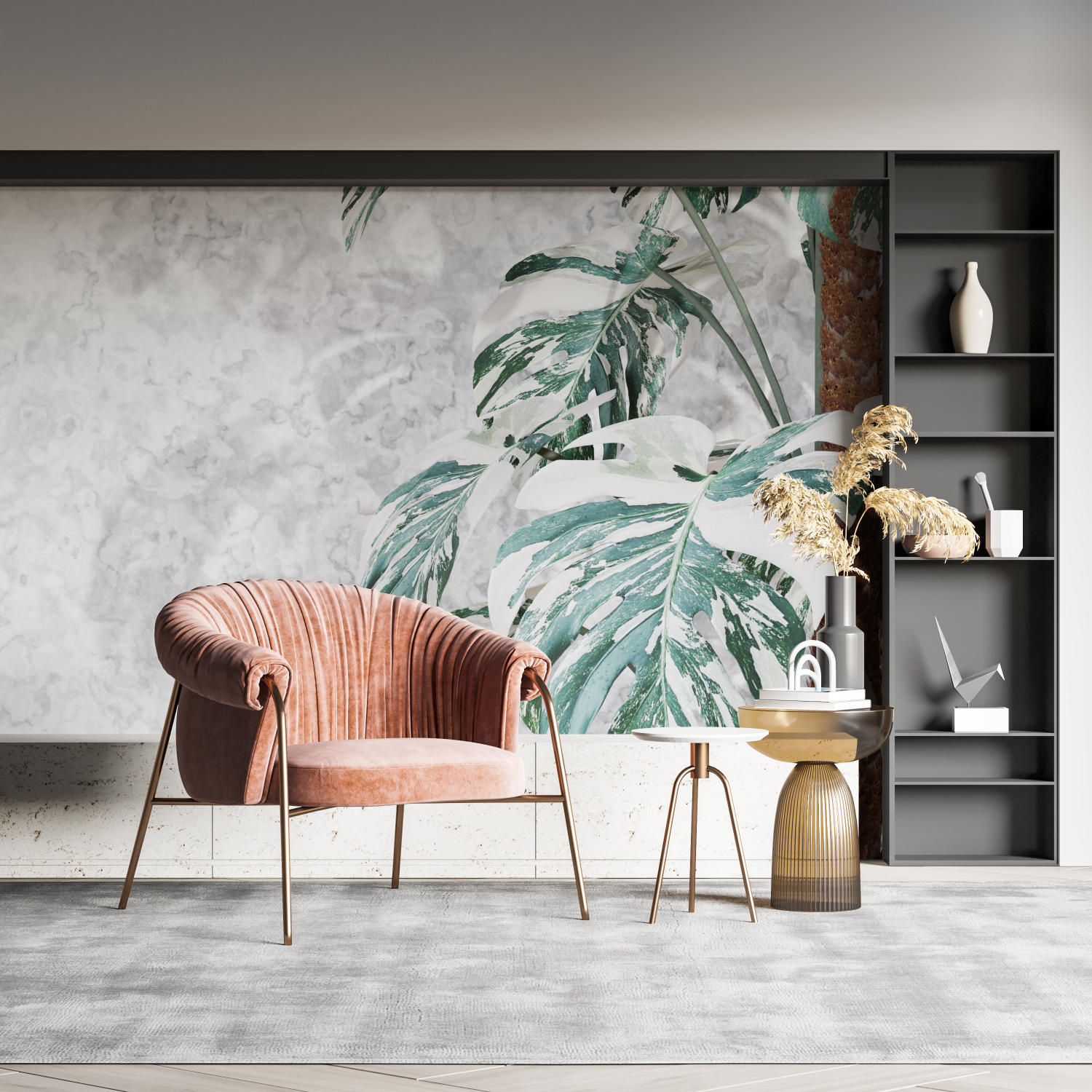 Green Palm Wallpaper | Murals Wallpaper