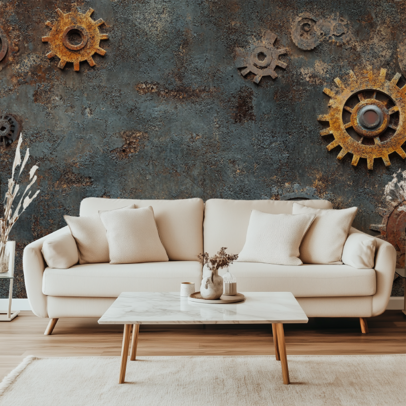 Vintage Industrial Wallpaper | Murals Wallpaper