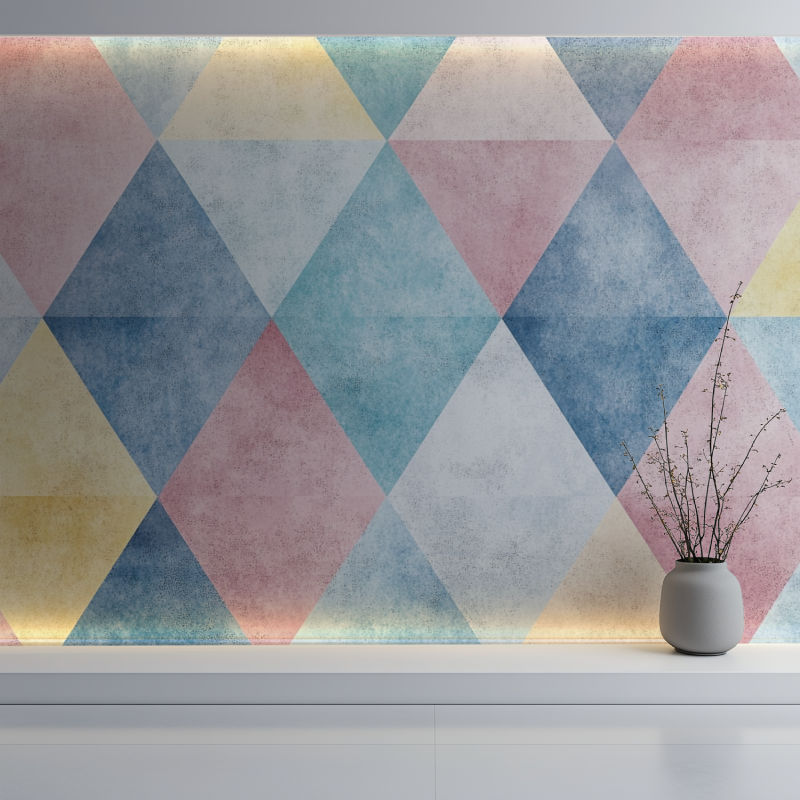 Vintage Triangle Wallpaper | Murals Wallpaper