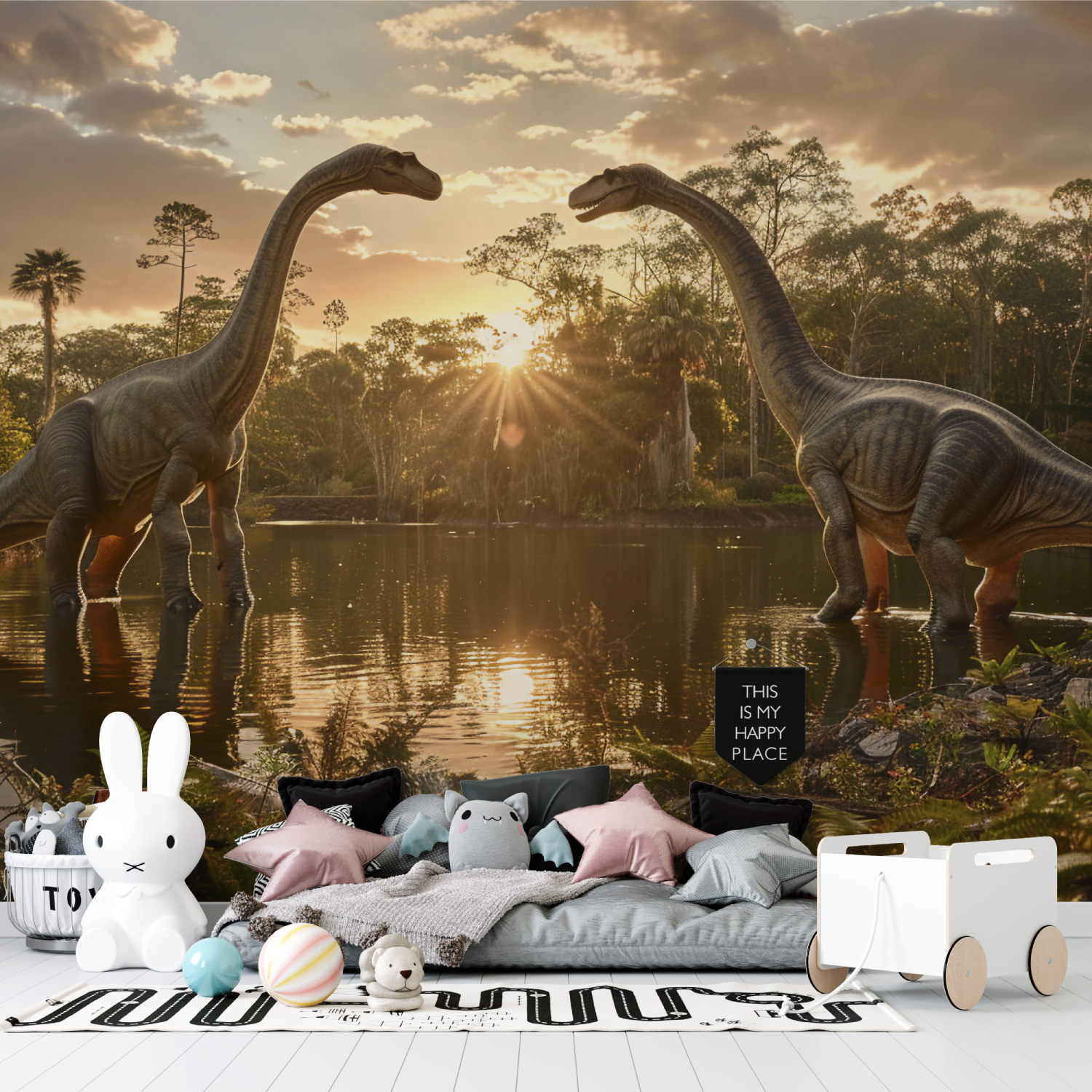 Individuelle Dinosaurier-Tapeten | Wandbilder