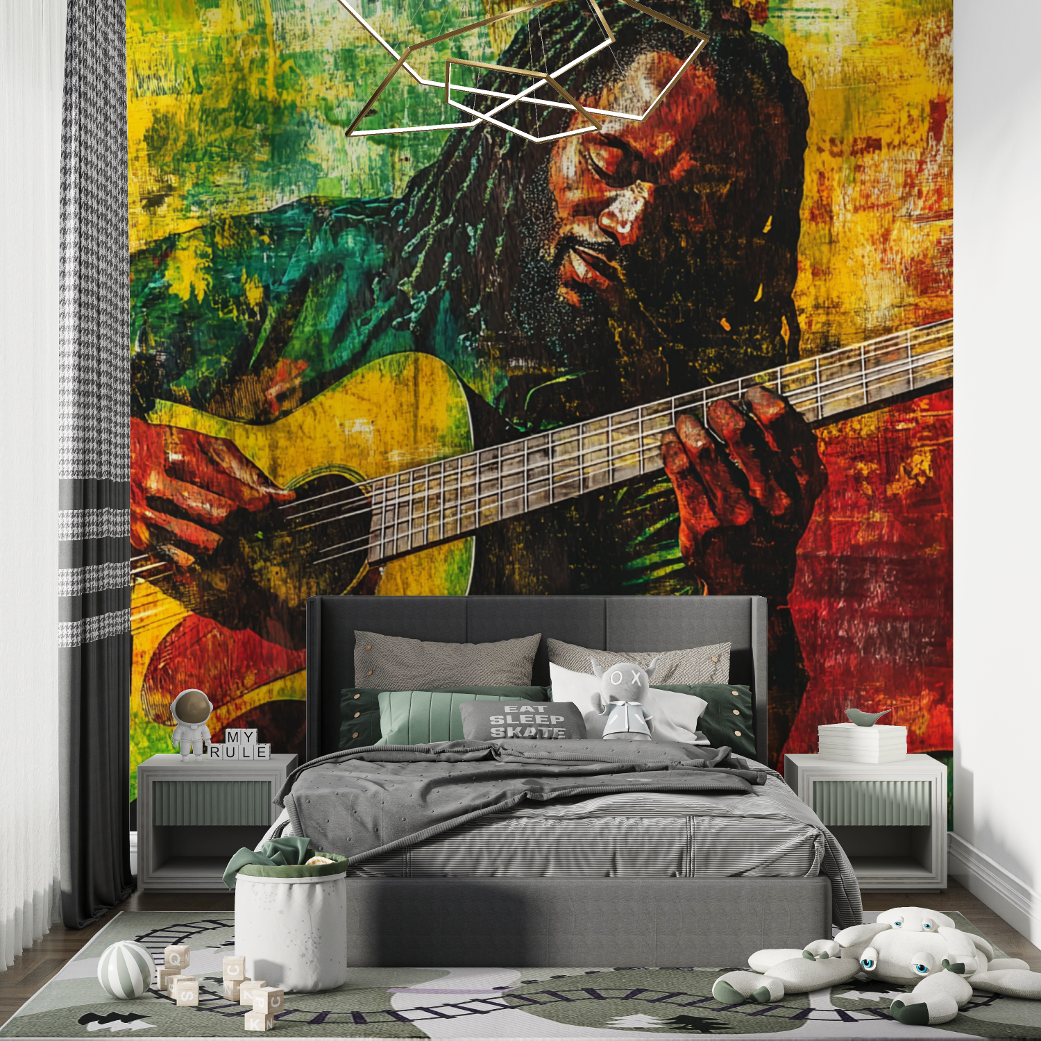 Bob Marley-Tapete | Wandbilder