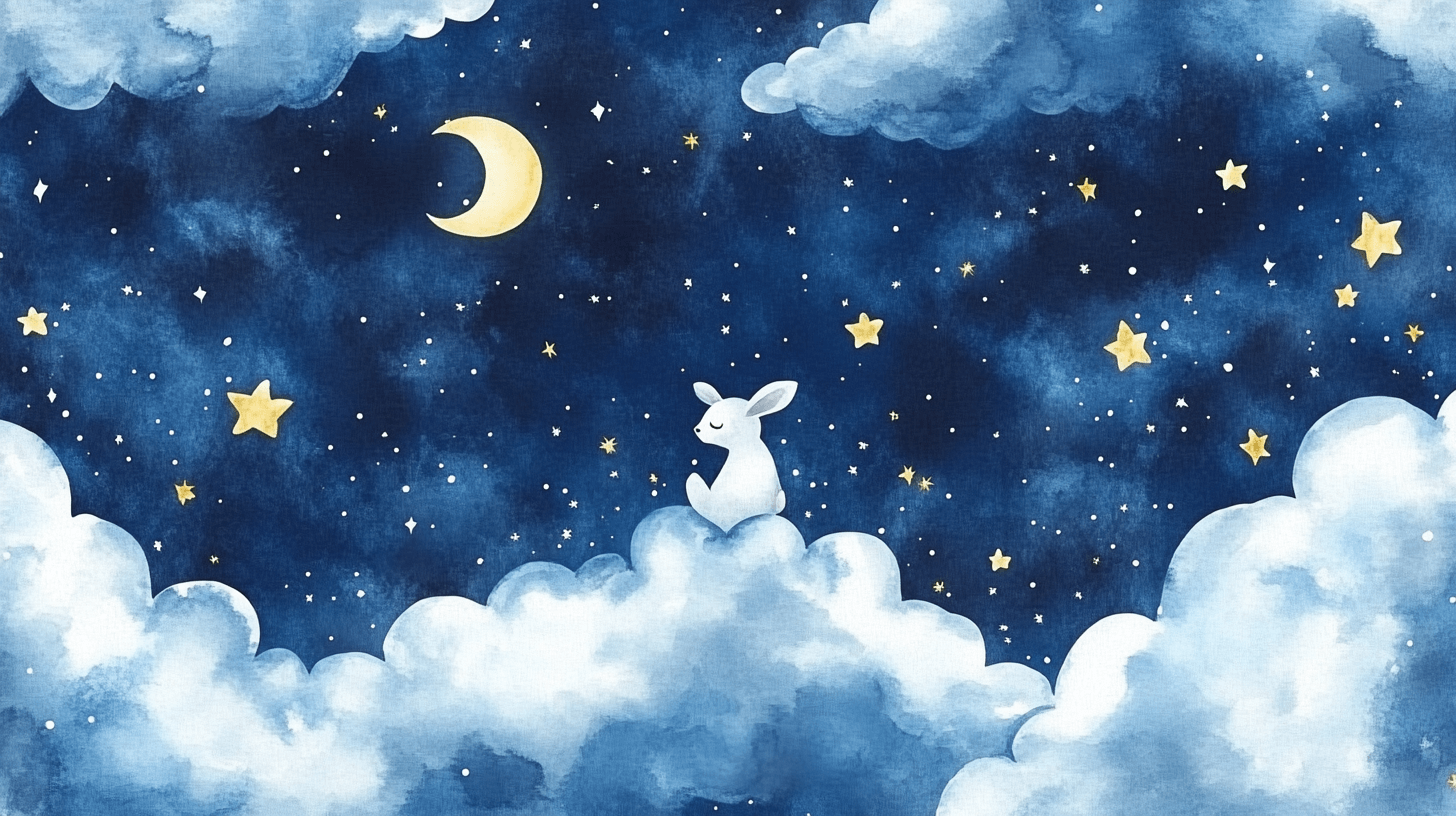 Baby Starry Blue Wallpaper | Murals Wallpaper