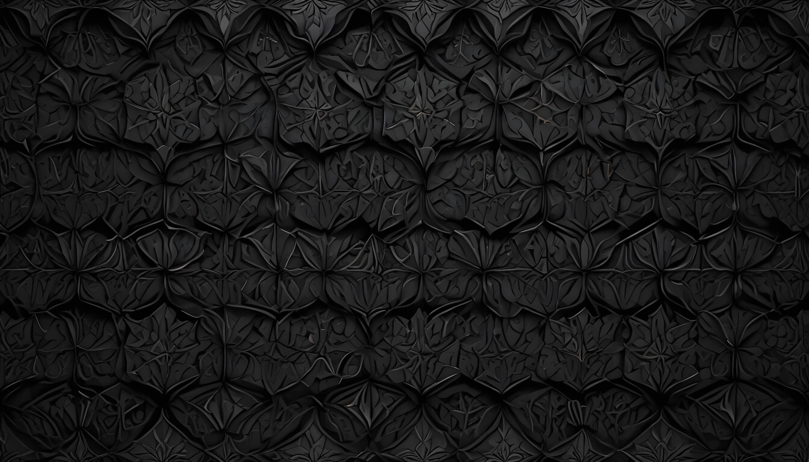 Chic Black Wallpaper | Murals Wallpaper