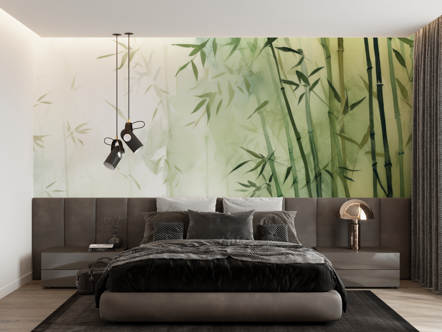 Tapeten Zen Bambou – Panorama-Wandmalerei