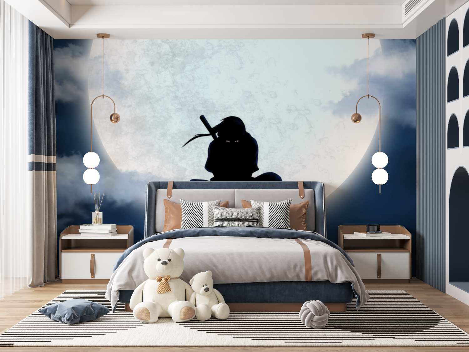 Naruto Wallpaper for Teen Room | Murals Wallpaper