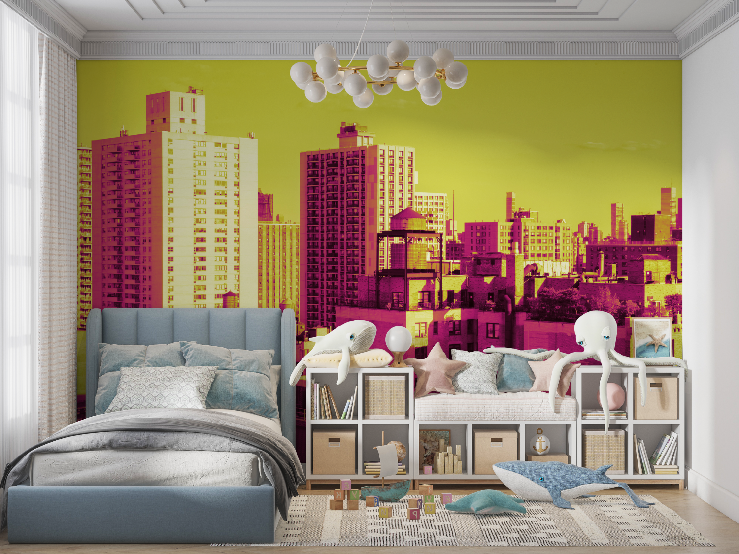 Urban City Teen Wallpaper | Murals Wallpaper