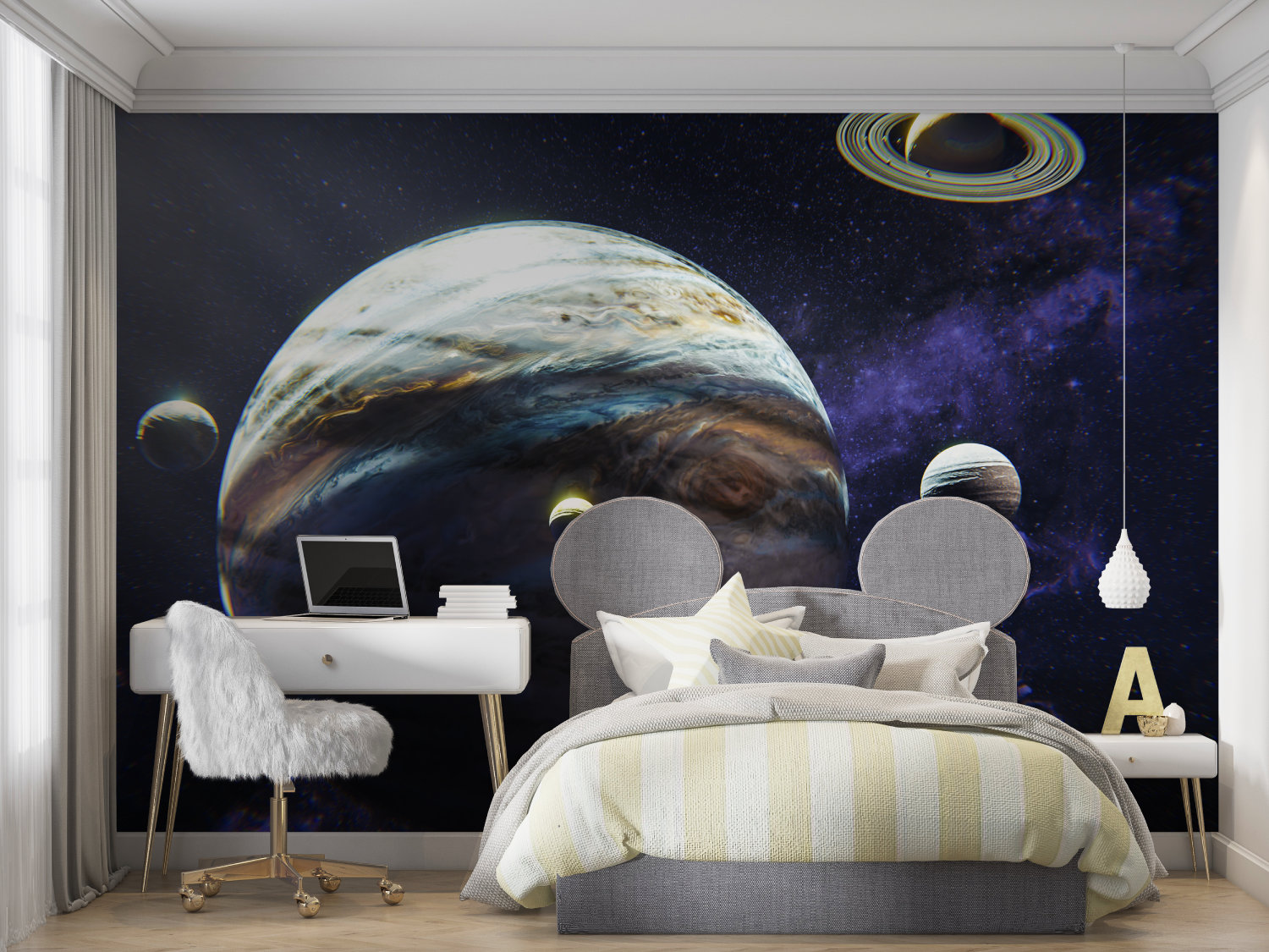Space Theme Wallpaper | Murals Wallpaper