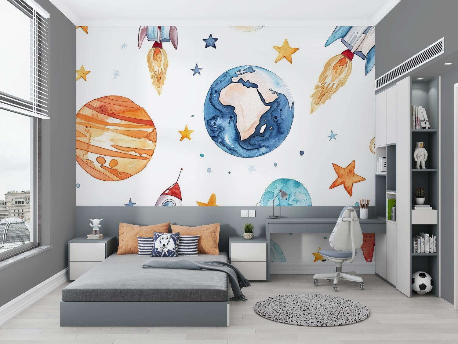 Kids Planet Wallpaper | Murals Wallpaper