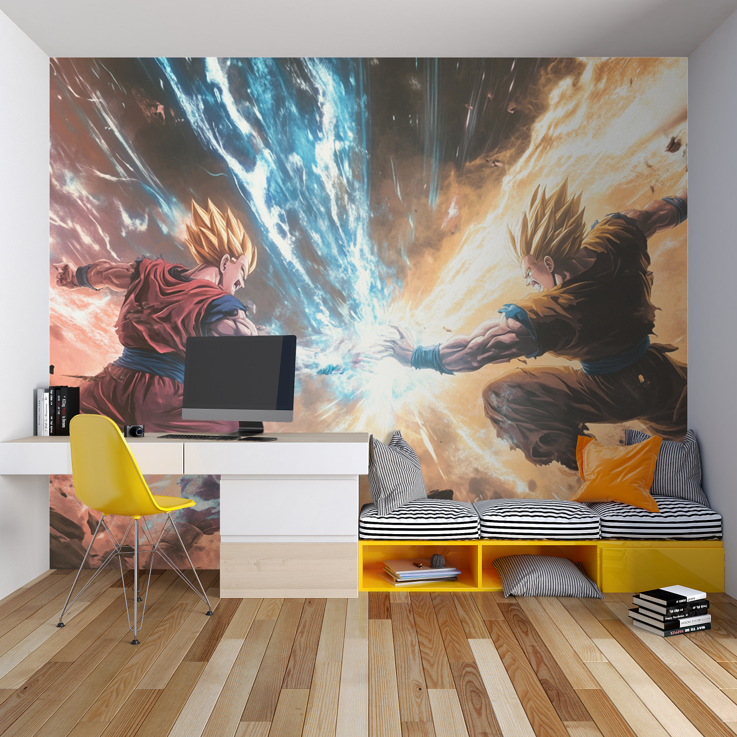 Tapeten Dbz Combat – tapisserie garçon