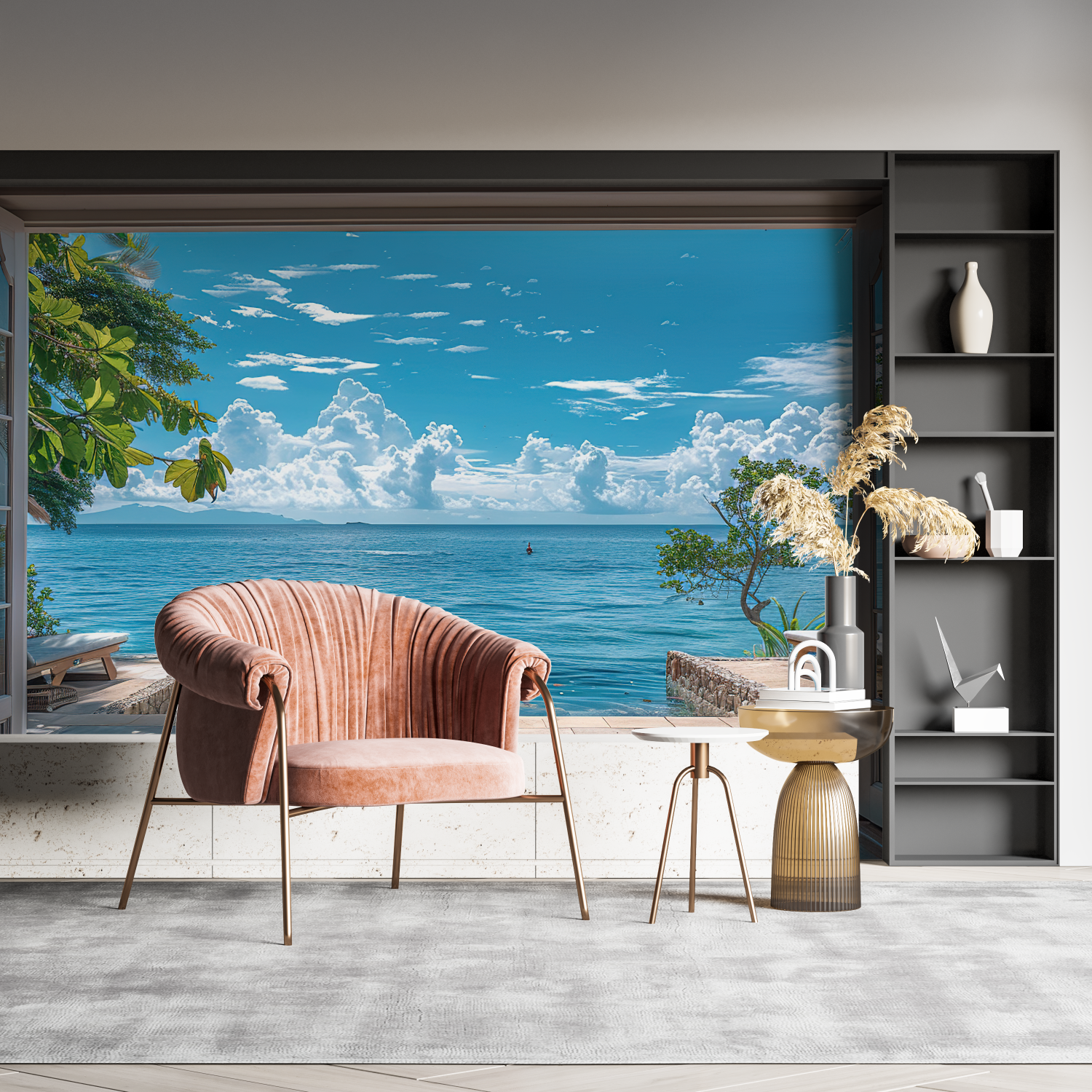 Open Window 3D Wallpaper | Murals Wallpaper
