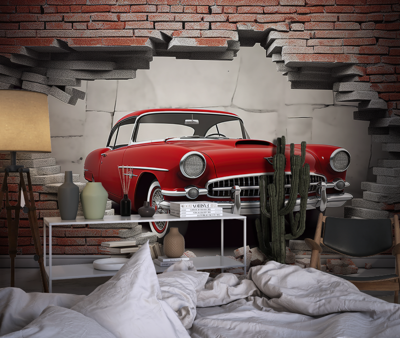 3D Boy's Room Wallpaper | Murals Wallpaper