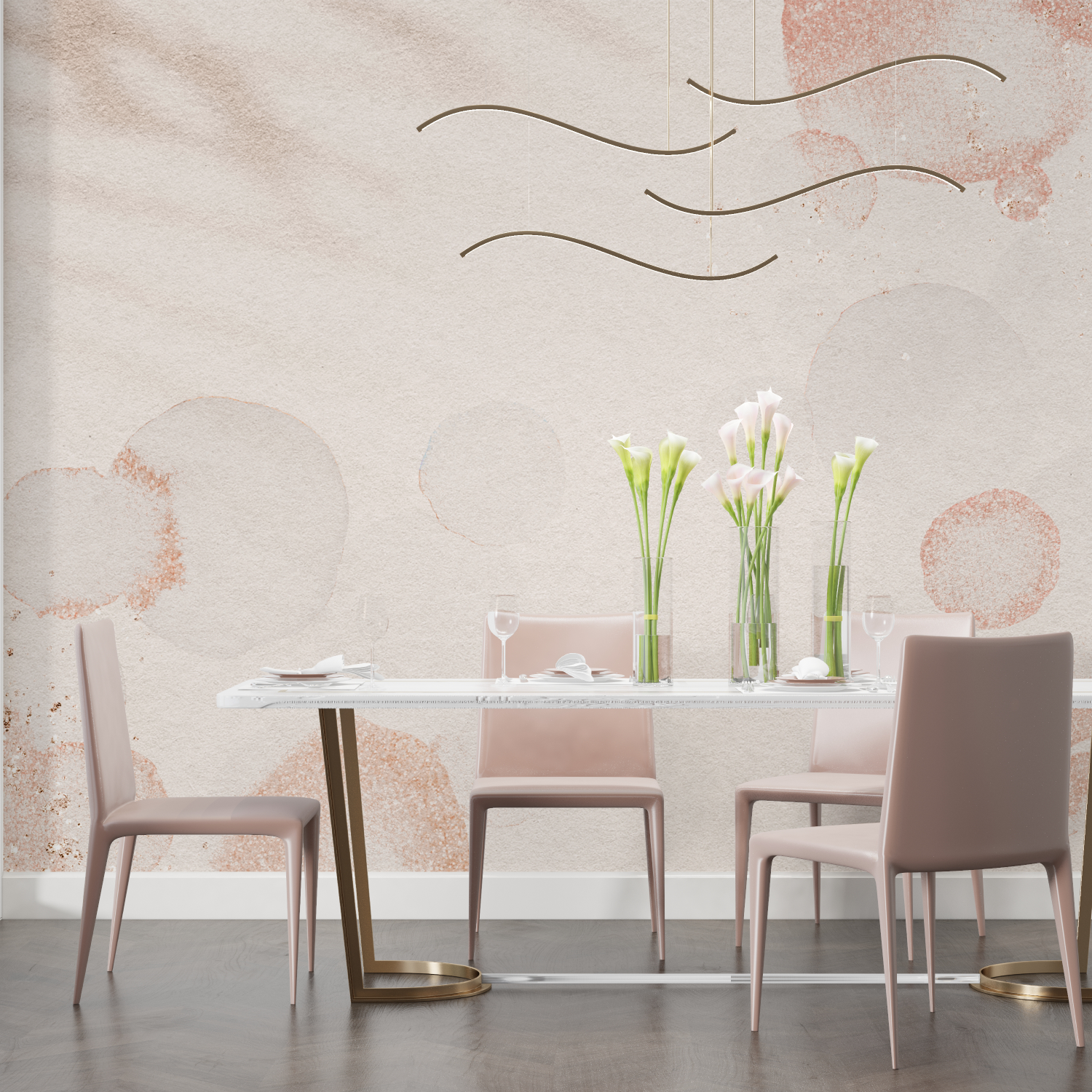 Cocooning Speckled Wallpaper | Murals Wallpaper