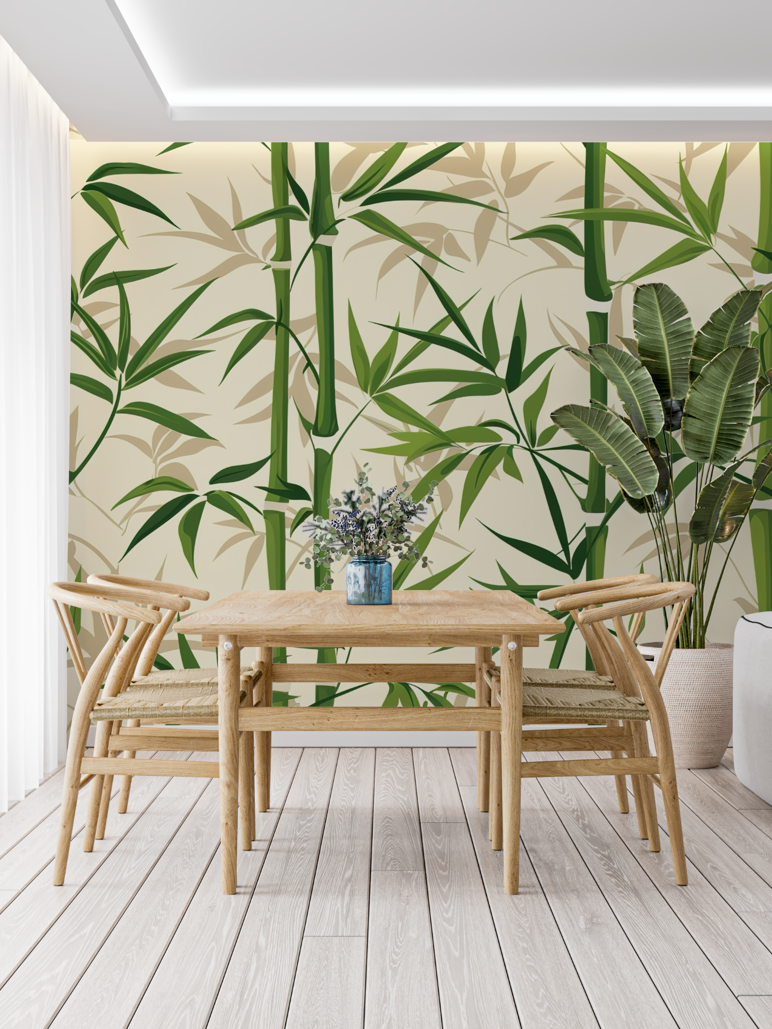 Bamboo Pattern Wallpaper | Murals Wallpaper