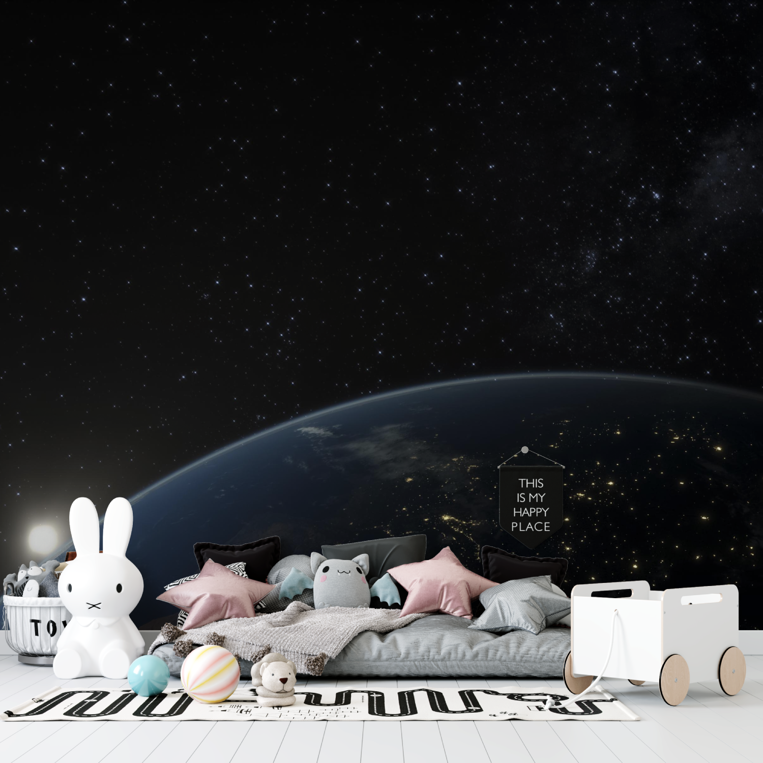 Wallpaper with Space | Murals Wallpaper