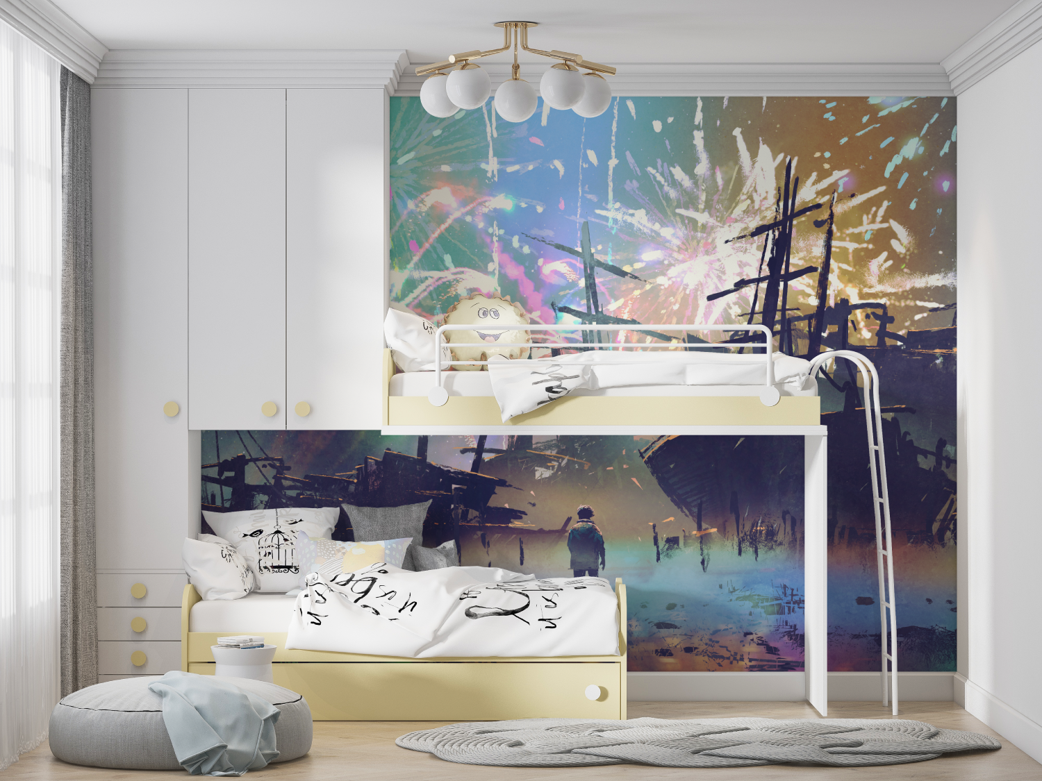 Fireworks Wallpaper | Murals Wallpaper