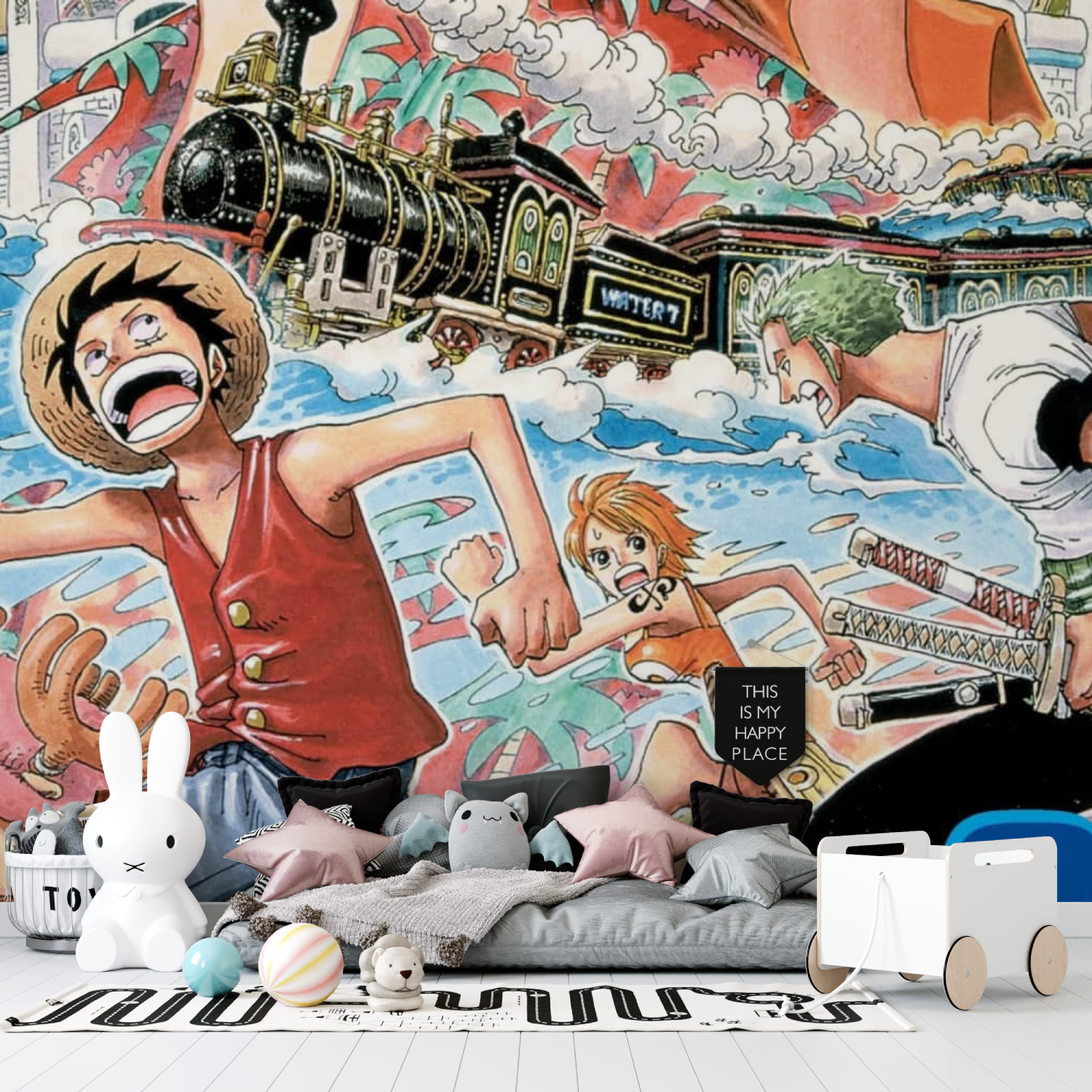One Piece Water 7 Wallpaper | Murals Wallpaper
