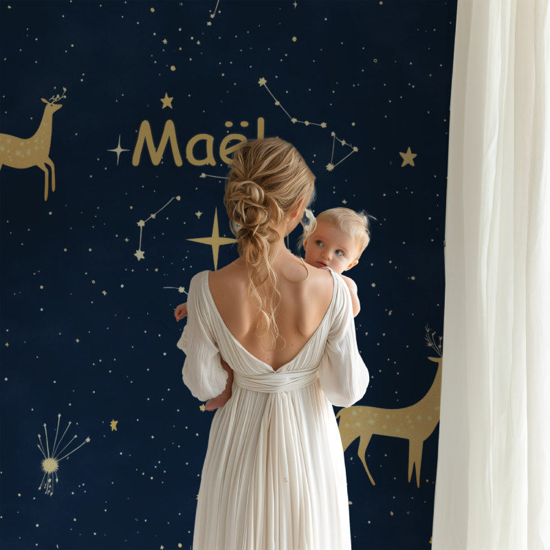 Name Constellation Wallpaper | Murals Wallpaper