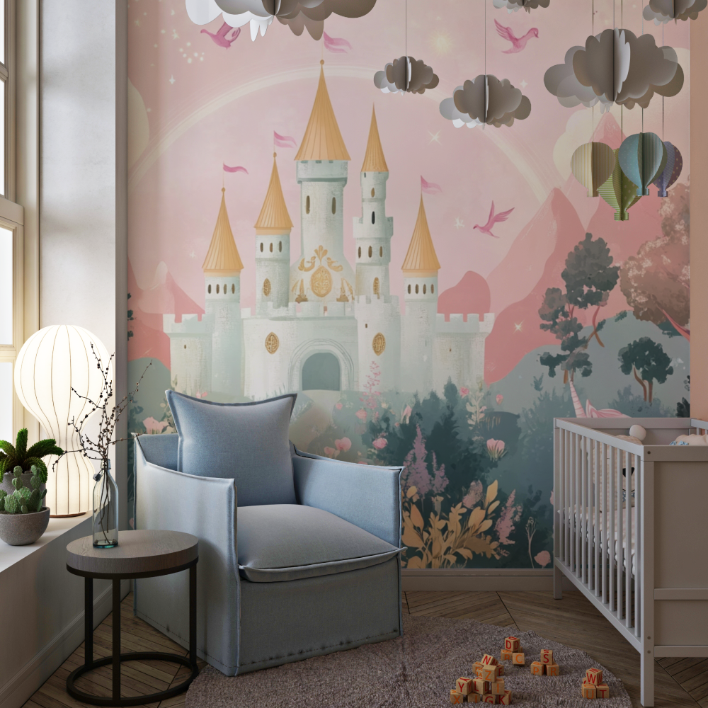 Regenbogen Einhorn Tapete | Wandbilder Tapete