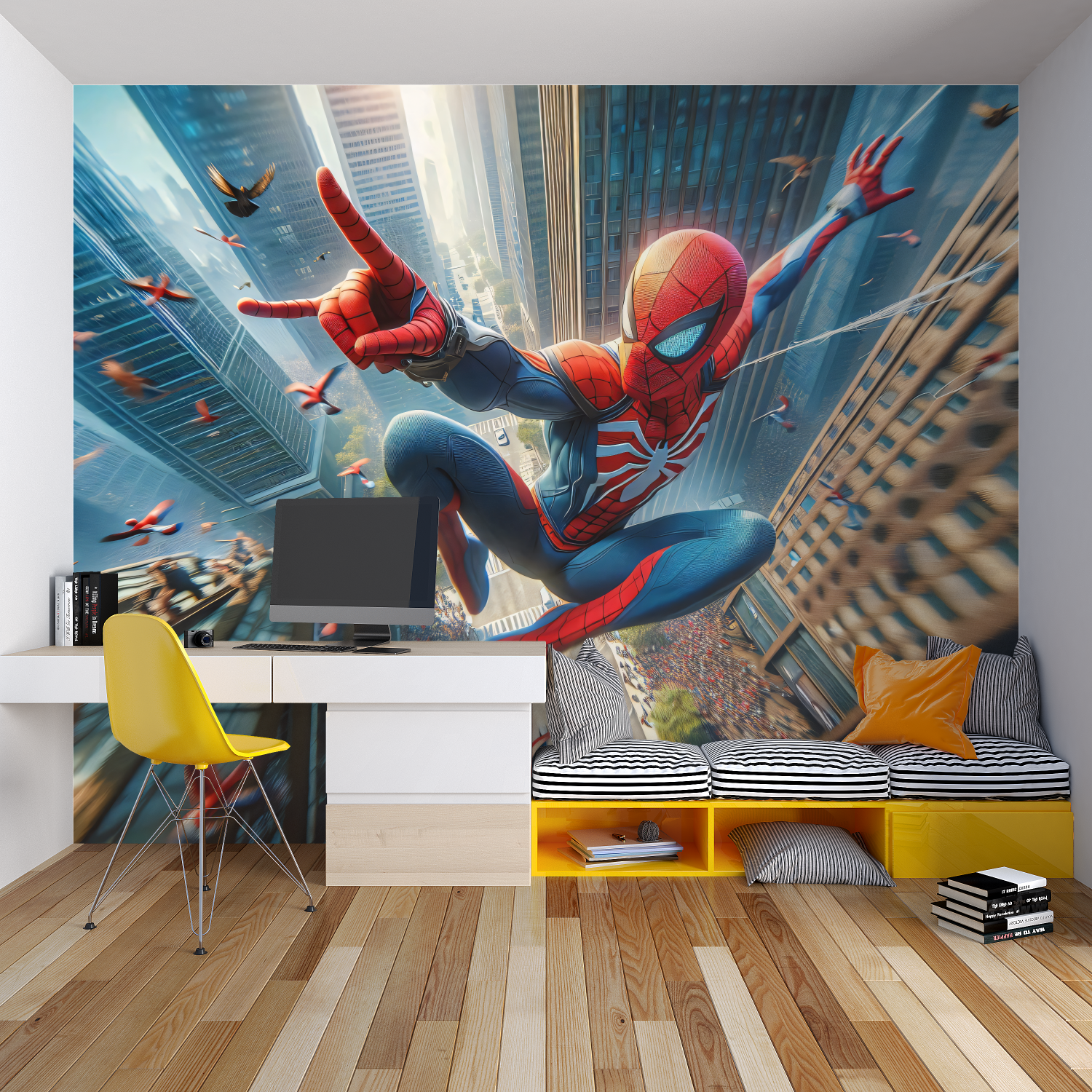 Dynamic Spiderman Wallpaper | Murals Wallpaper