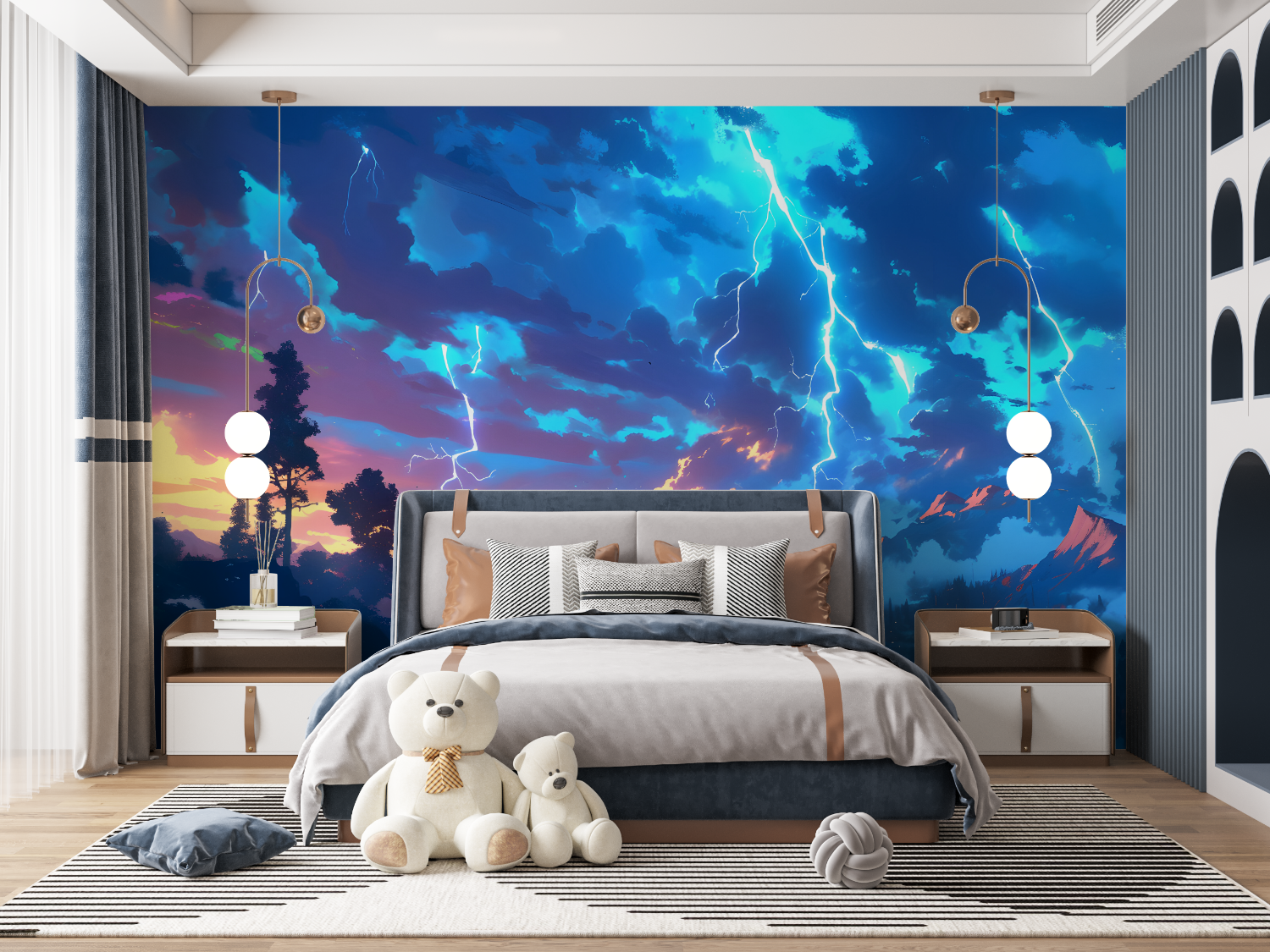 Gods' Fury Anime Wallpaper | Murals Wallpaper