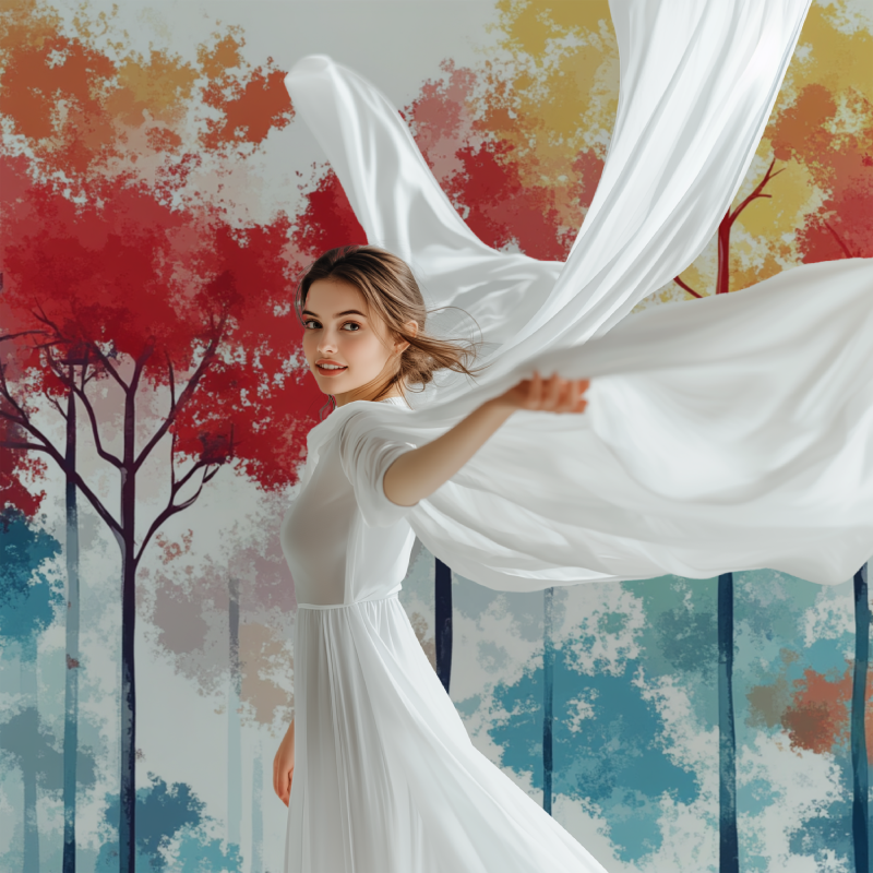 Tree Color Wallpaper | Murals Wallpaper