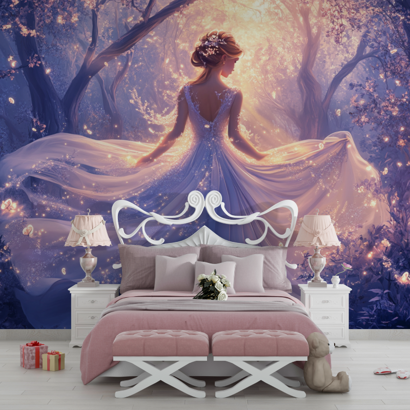 Princess Delicacy and Fairy Wallpaper | Murals Wallpaper