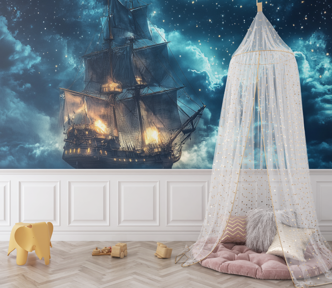 Pirate Ship Wallpaper | Murals Wallpaper