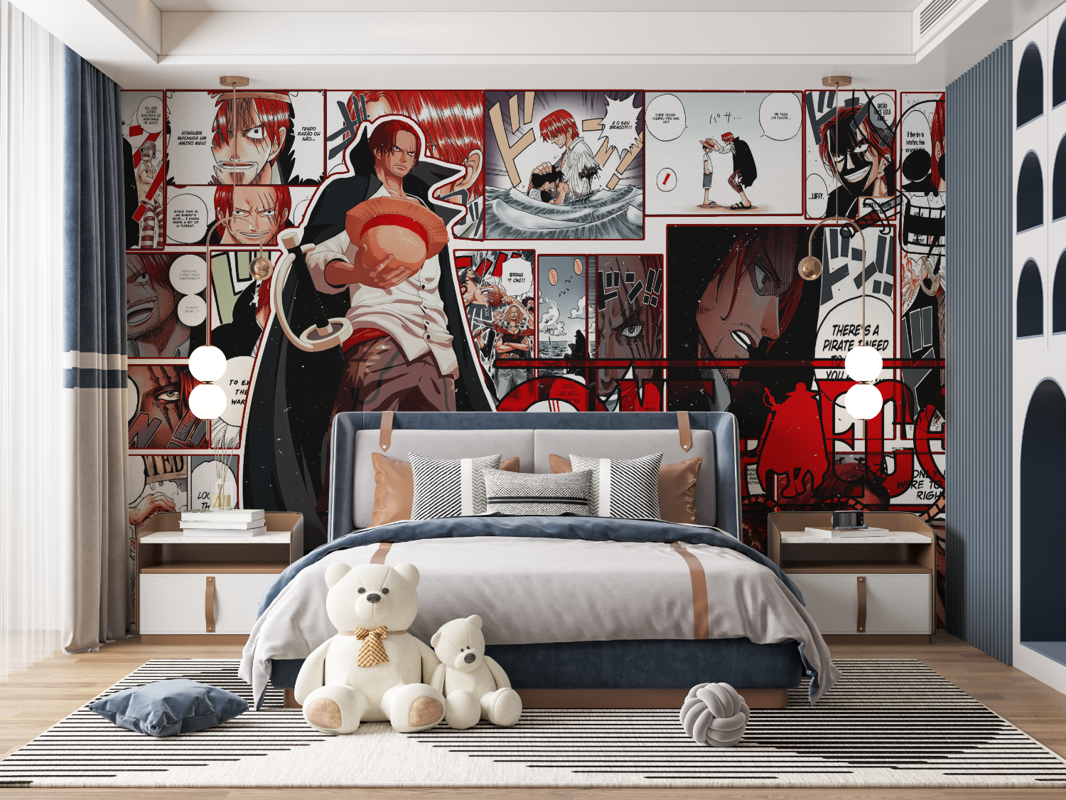 One Piece Shanks Wallpaper | Murals Wallpaper