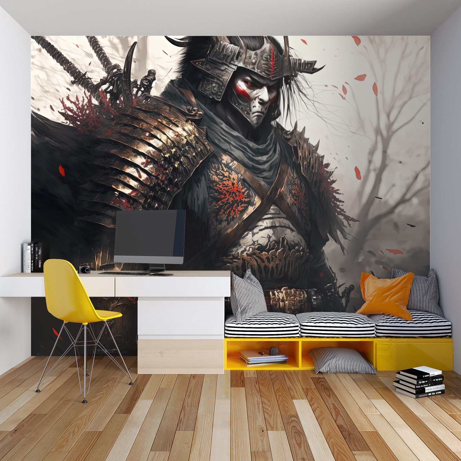 Samurai Chef Wallpaper | Murals Wallpaper